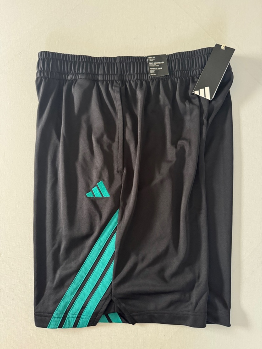 Adidas Basketball Shorts Mens Medium Black